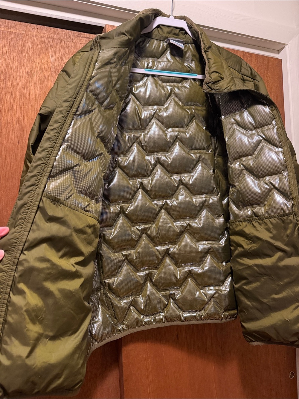 Columbia Olive Green Quilted Packable Puffer Jacket - Picture 6 of 6